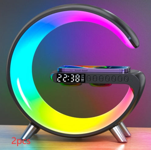 Lampada LED RGB Smart con Sveglia e Bluetooth – Effetto WOW per la tua stanza