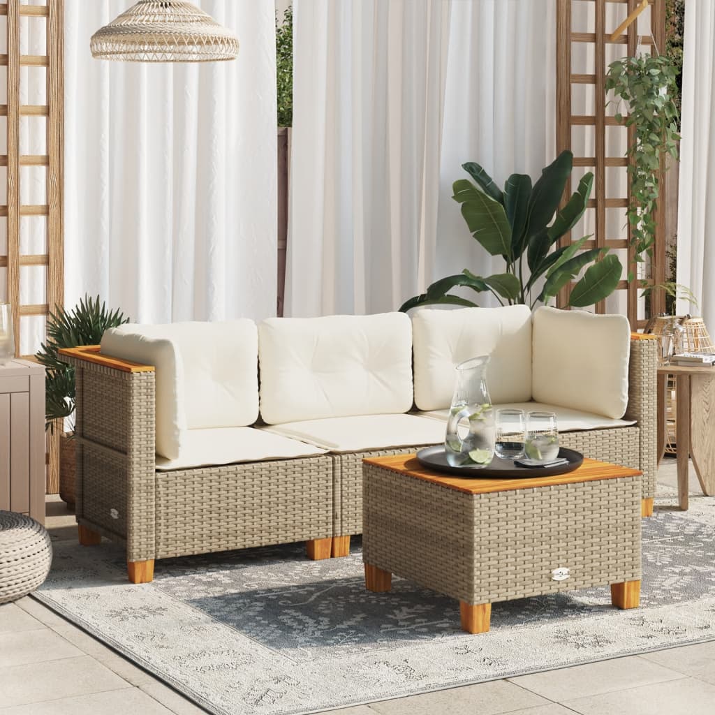 Set Lounge Modulär aus Polyrattan – Zeitgemäße Eleganz für exklusive Außenbereiche