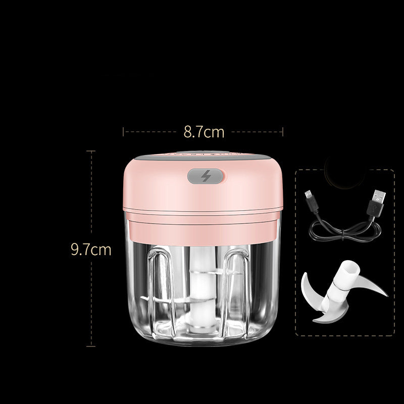 Mini Tritatutto Elettrico USB – Taglia Aglio, Cipolla e Verdure in 5 Secondi