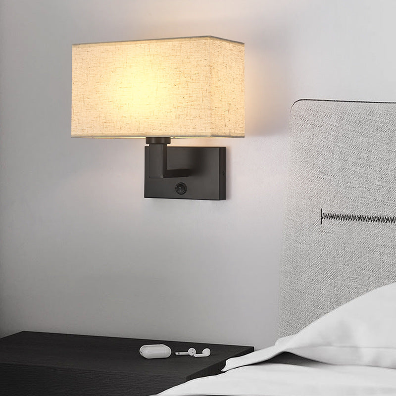Wall Lamp With Bedroom Bedside Wall Lamp Simple Home Design