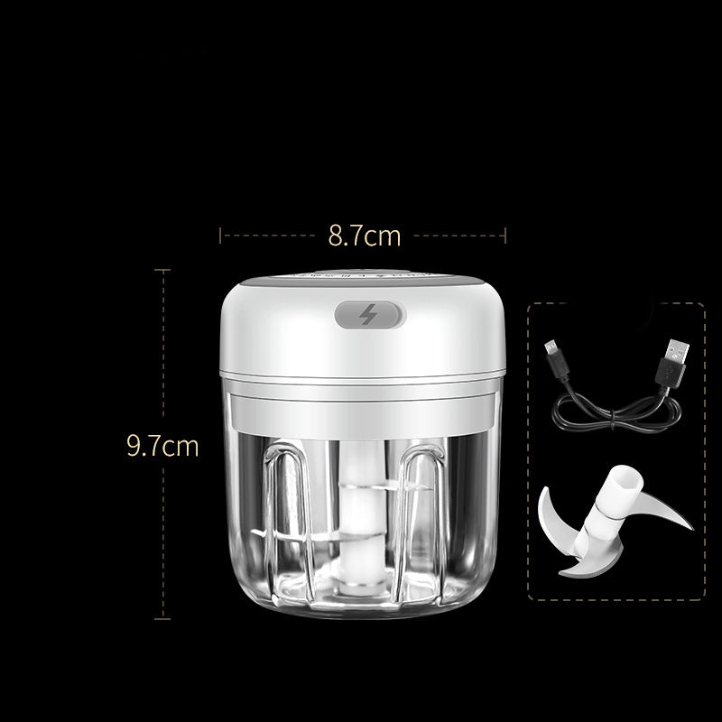 Mini Tritatutto Elettrico USB – Taglia Aglio, Cipolla e Verdure in 5 Secondi