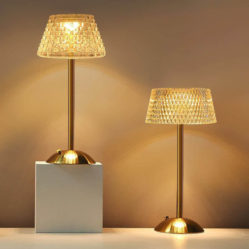 LumiGlow™ – Lampada LED Cristallo Elegante Ricaricabile USB