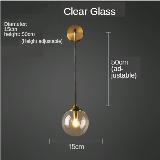 Bedroom Wall Lamp Bedside Lamp Simple