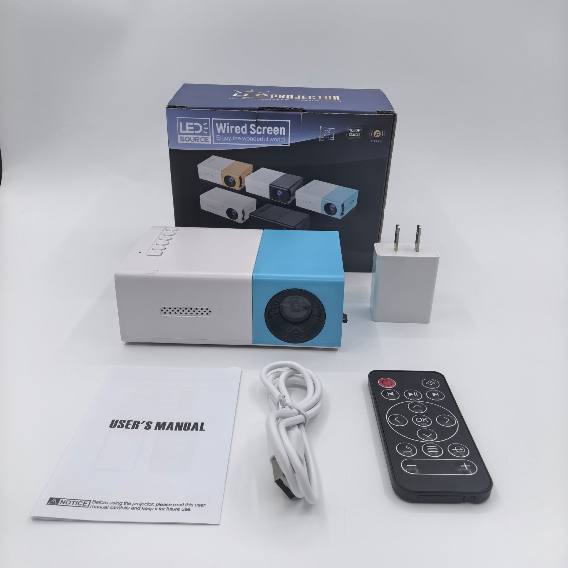 Mini Portable Home Projector
