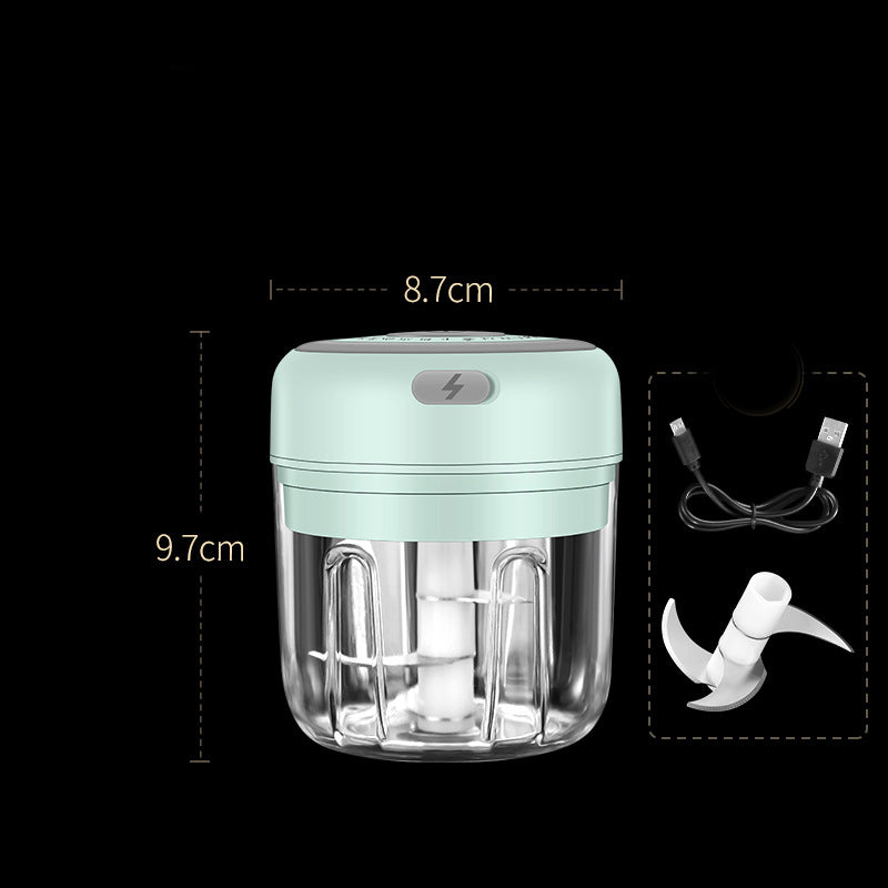 Mini Tritatutto Elettrico USB – Taglia Aglio, Cipolla e Verdure in 5 Secondi