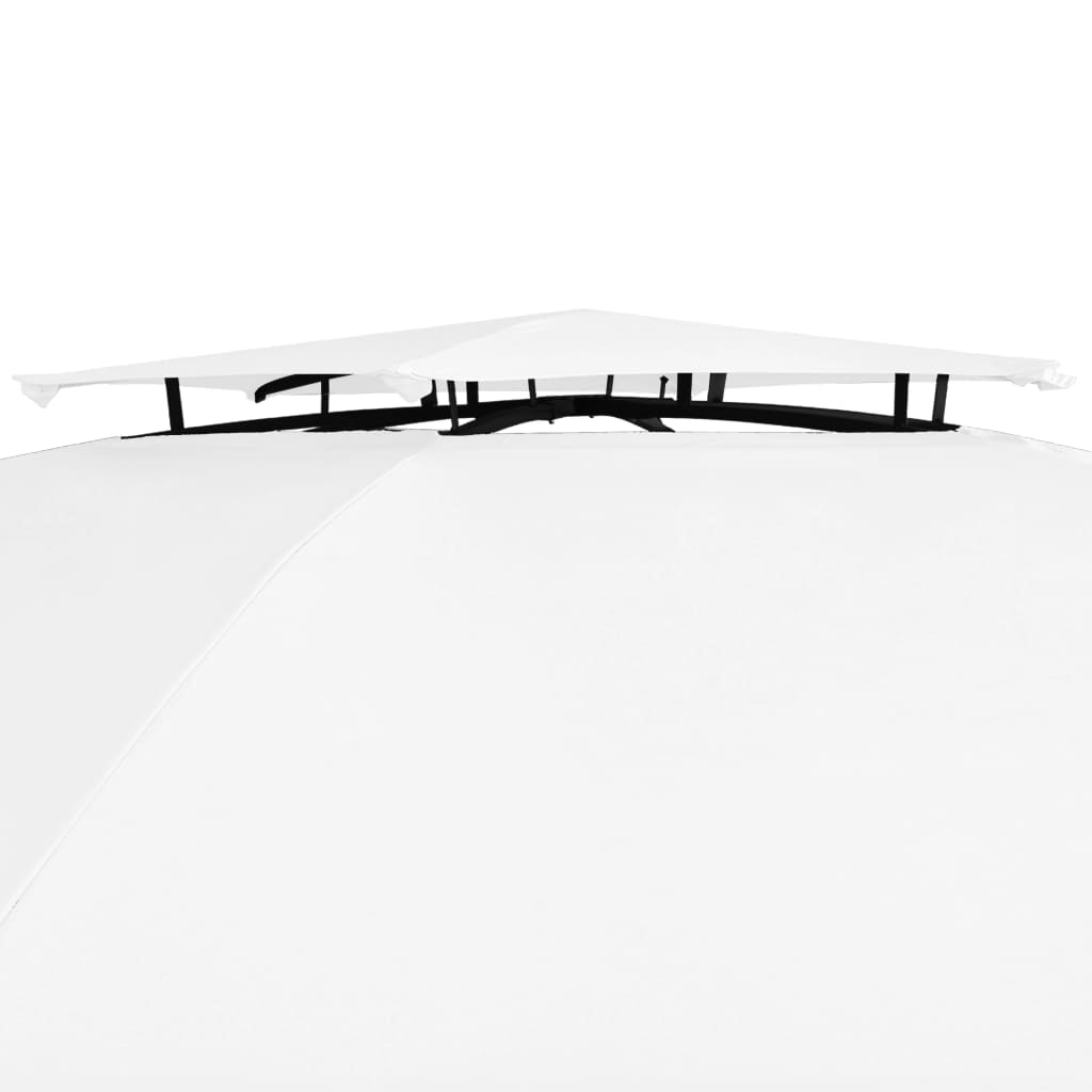 garden tent with curtains 360x 180 g/m²