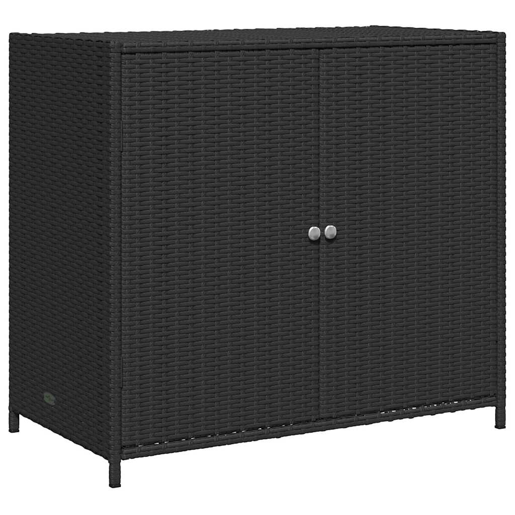 Outdoor Garden Storage Cabinet – Waterproof Rattan Design”