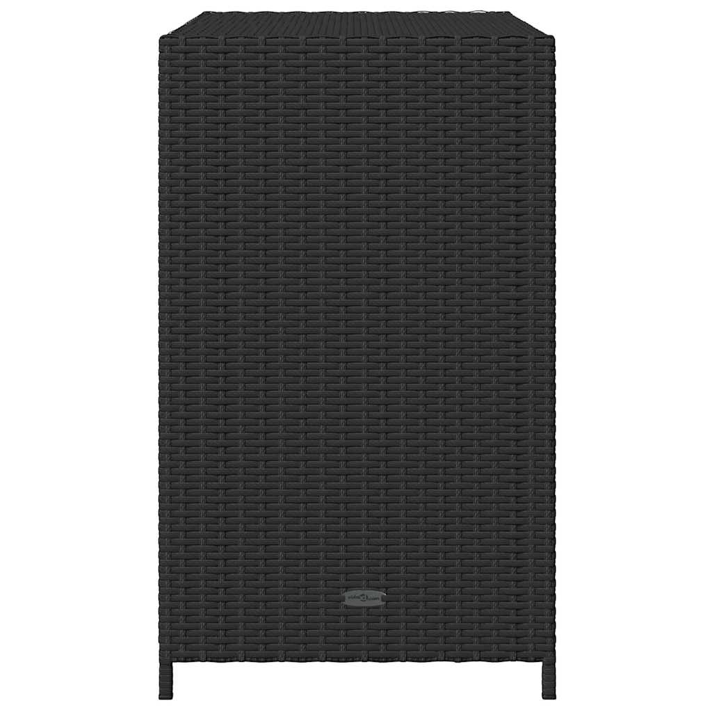 Outdoor Garden Storage Cabinet – Waterproof Rattan Design”