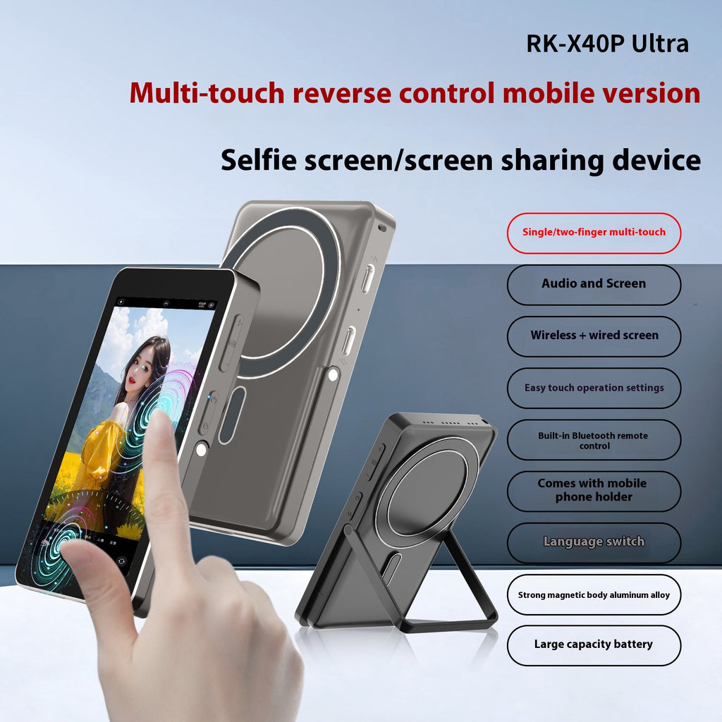 SmartView Pro™ – Selfie-Bildschirm für perfekte Videos