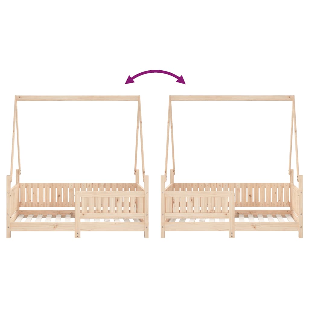 Children's Bed Solid Pine Wood   Children's Bed Solid Pine Wood