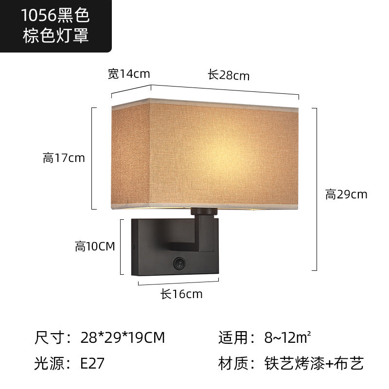 Wall Lamp With Bedroom Bedside Wall Lamp Simple Home Design