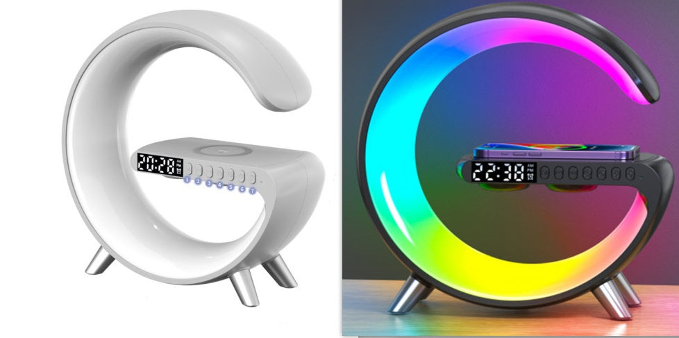 Lampada LED RGB Smart con Sveglia e Bluetooth – Effetto WOW per la tua stanza