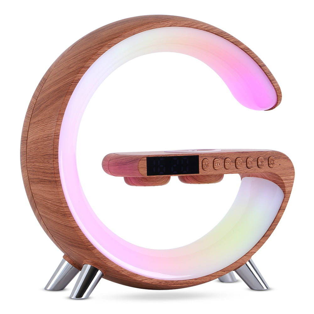 Lampada LED RGB Smart con Sveglia e Bluetooth – Effetto WOW per la tua stanza