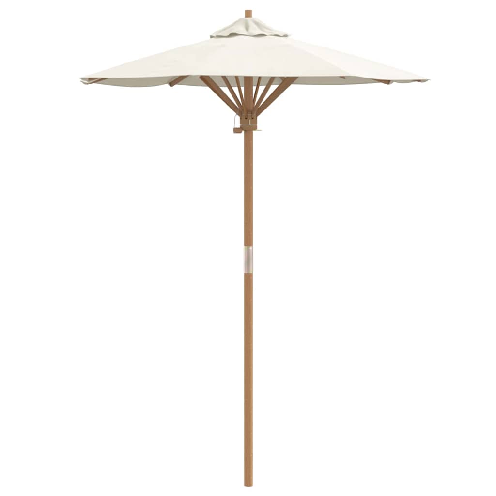 Elegant Wooden Garden Parasol – Refined Sun Protection for Designer Outdoor Spaces