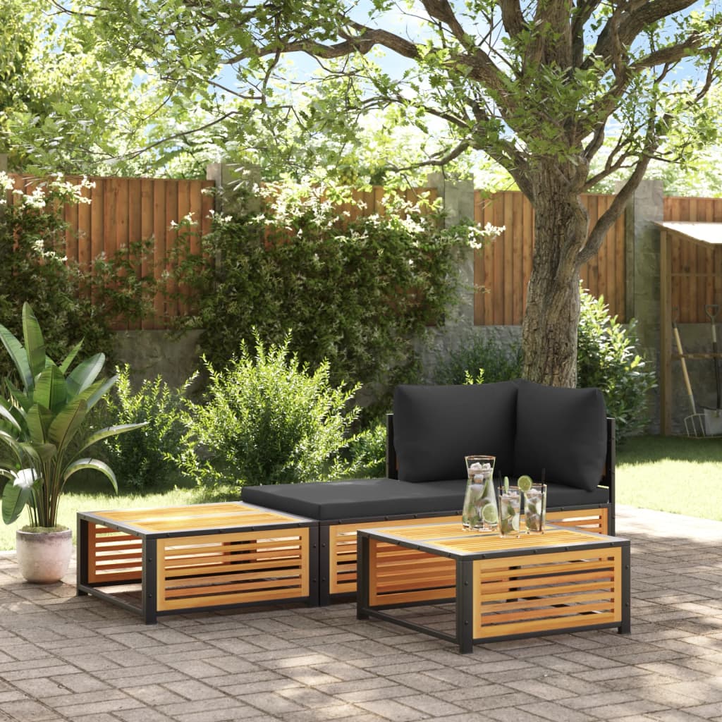 Gartenmöbel-Set aus Akazienholz – Natürliche Eleganz für exklusive Außenbereiche