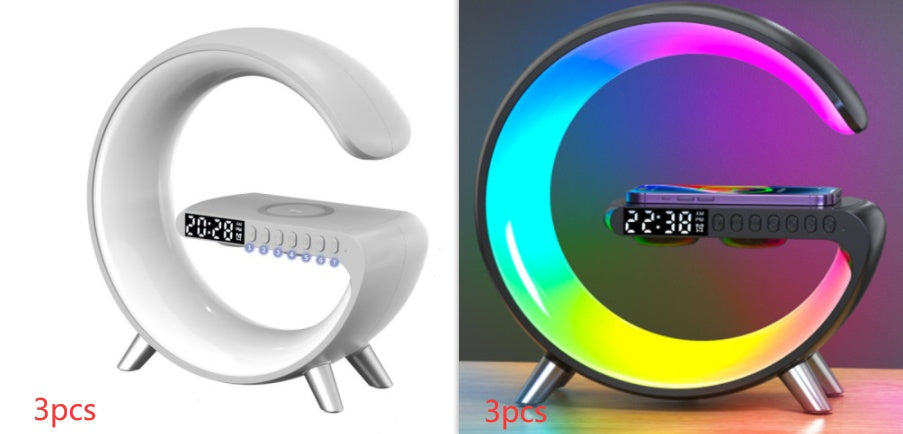 Lampada LED RGB Smart con Sveglia e Bluetooth – Effetto WOW per la tua stanza