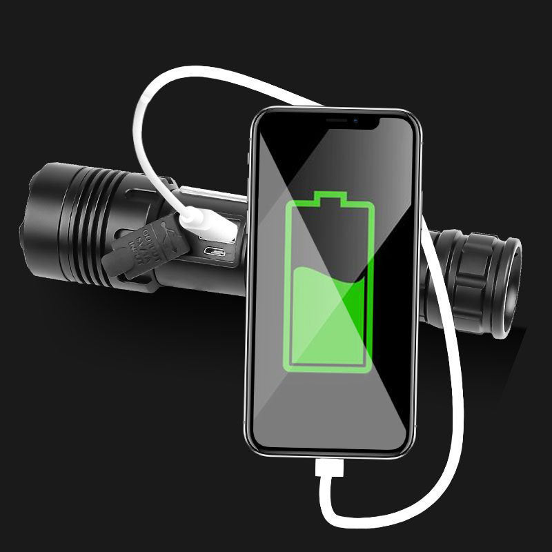 PowerBeam Pro™ – Torcia LED con Powerbank Ricaricabile USB