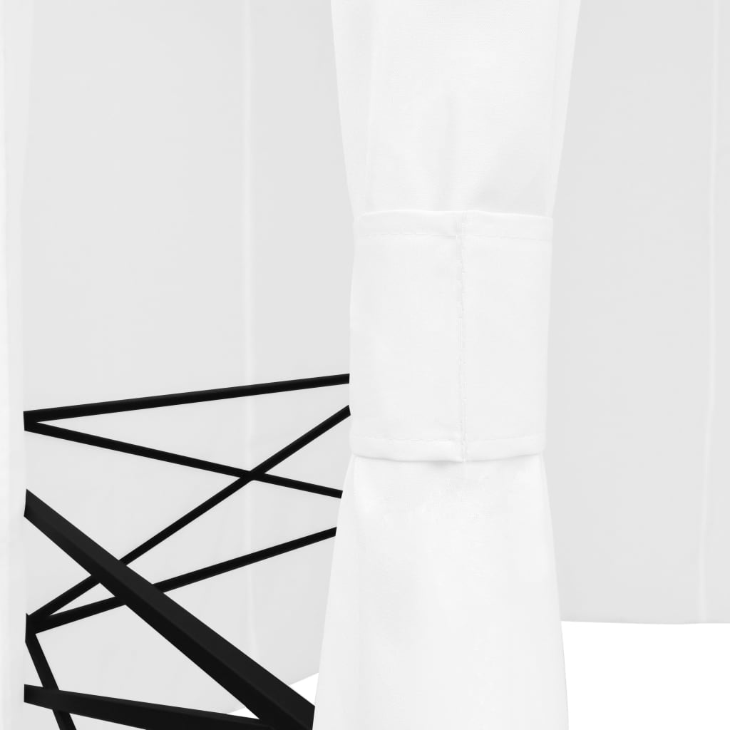 garden tent with curtains 360x 180 g/m²