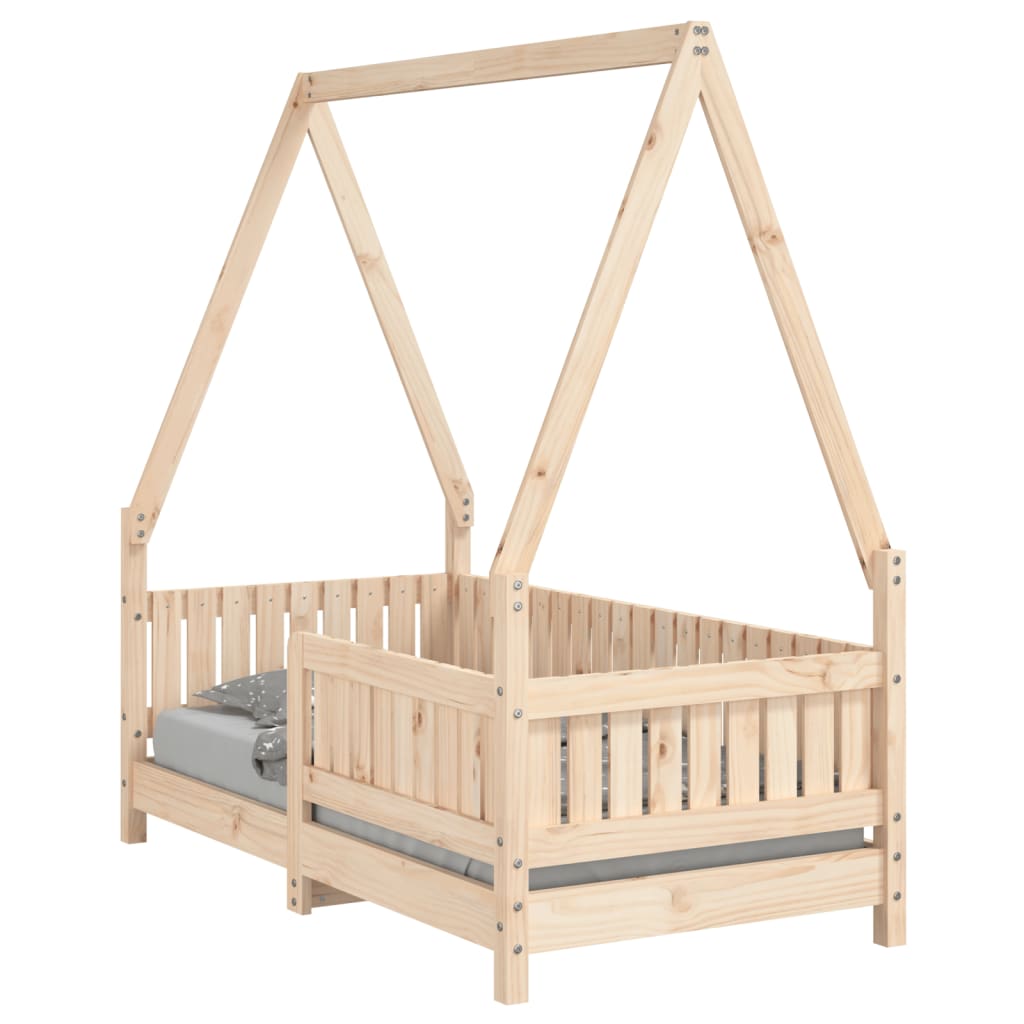Children's Bed Solid Pine Wood   Children's Bed Solid Pine Wood