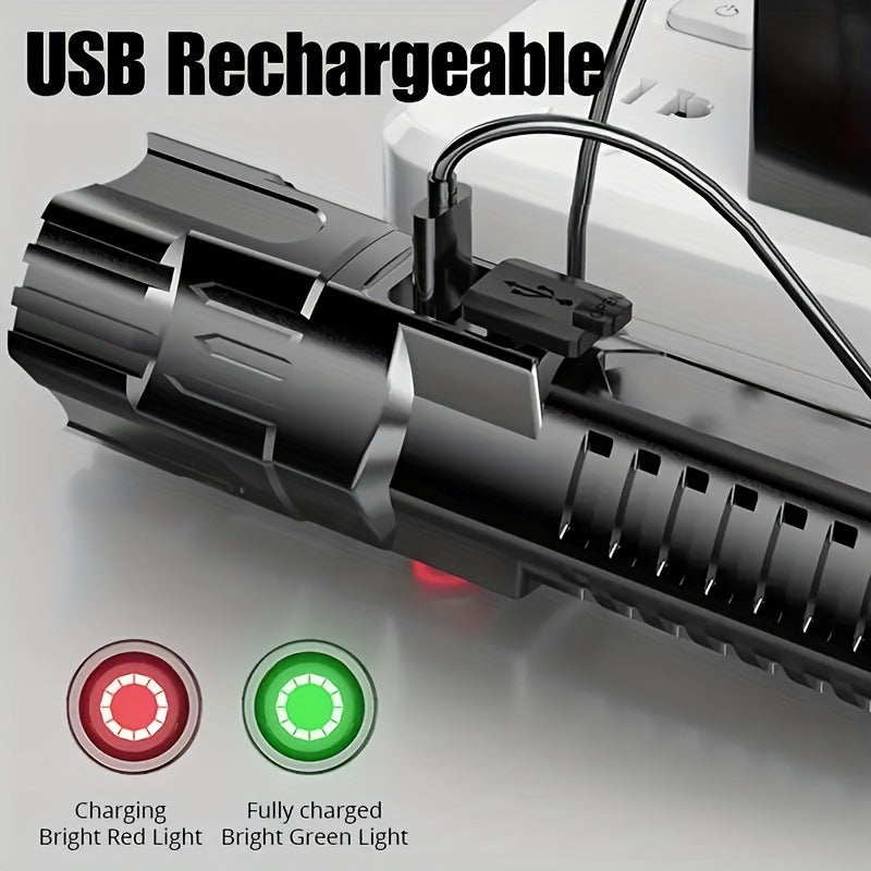UltraBeam Pro™ – Torcia LED Ultra Potente 1000m Ricaricabile
