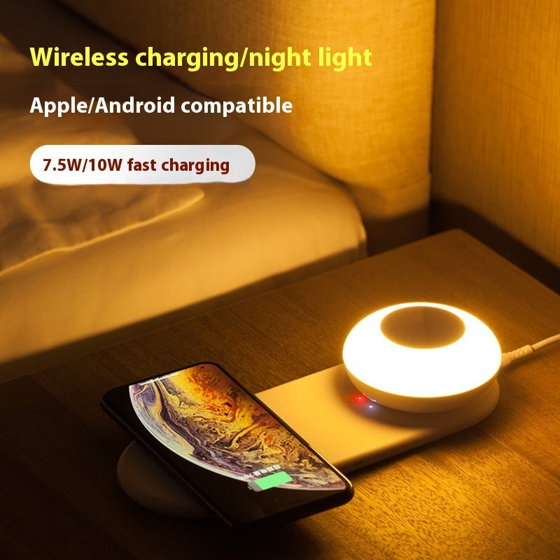 GlowCharge™ – Lampada LED con Ricarica Wireless