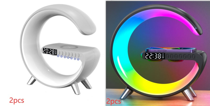 Lampada LED RGB Smart con Sveglia e Bluetooth – Effetto WOW per la tua stanza