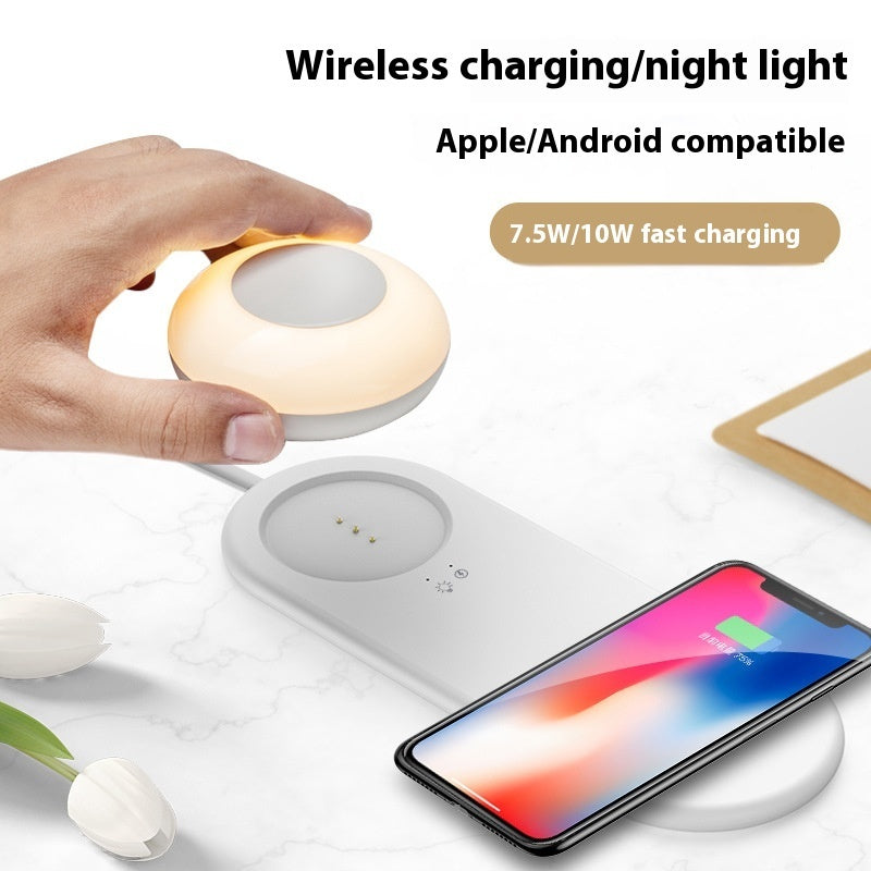 GlowCharge™ – Lampada LED con Ricarica Wireless