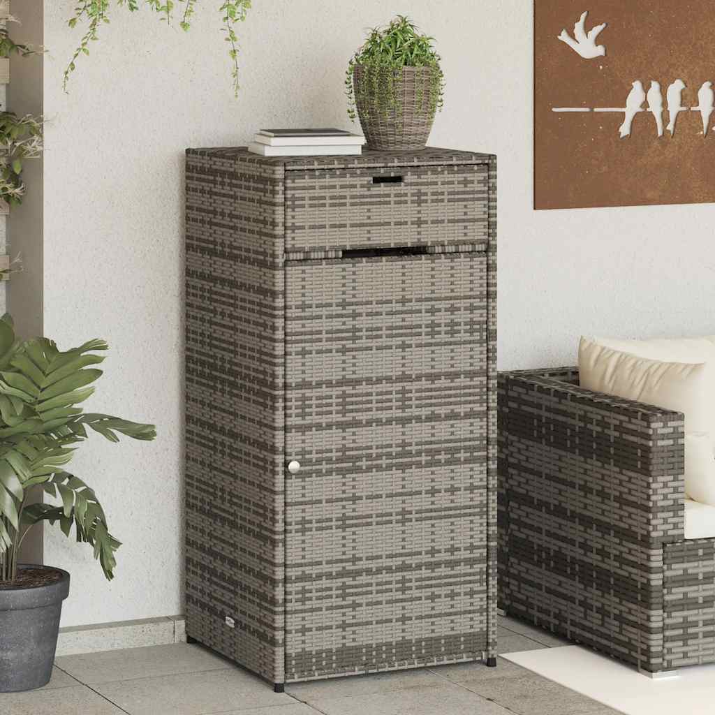 Armadietto da Giardino in Polyrattan – Raffinatezza e Funzionalità per Spazi Outdoor Esclusivi