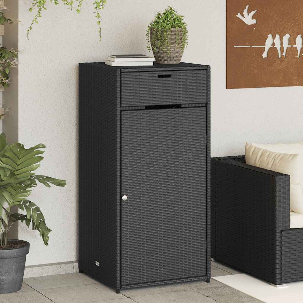 Armadietto da Giardino in Polyrattan – Raffinatezza e Funzionalità per Spazi Outdoor Esclusivi
