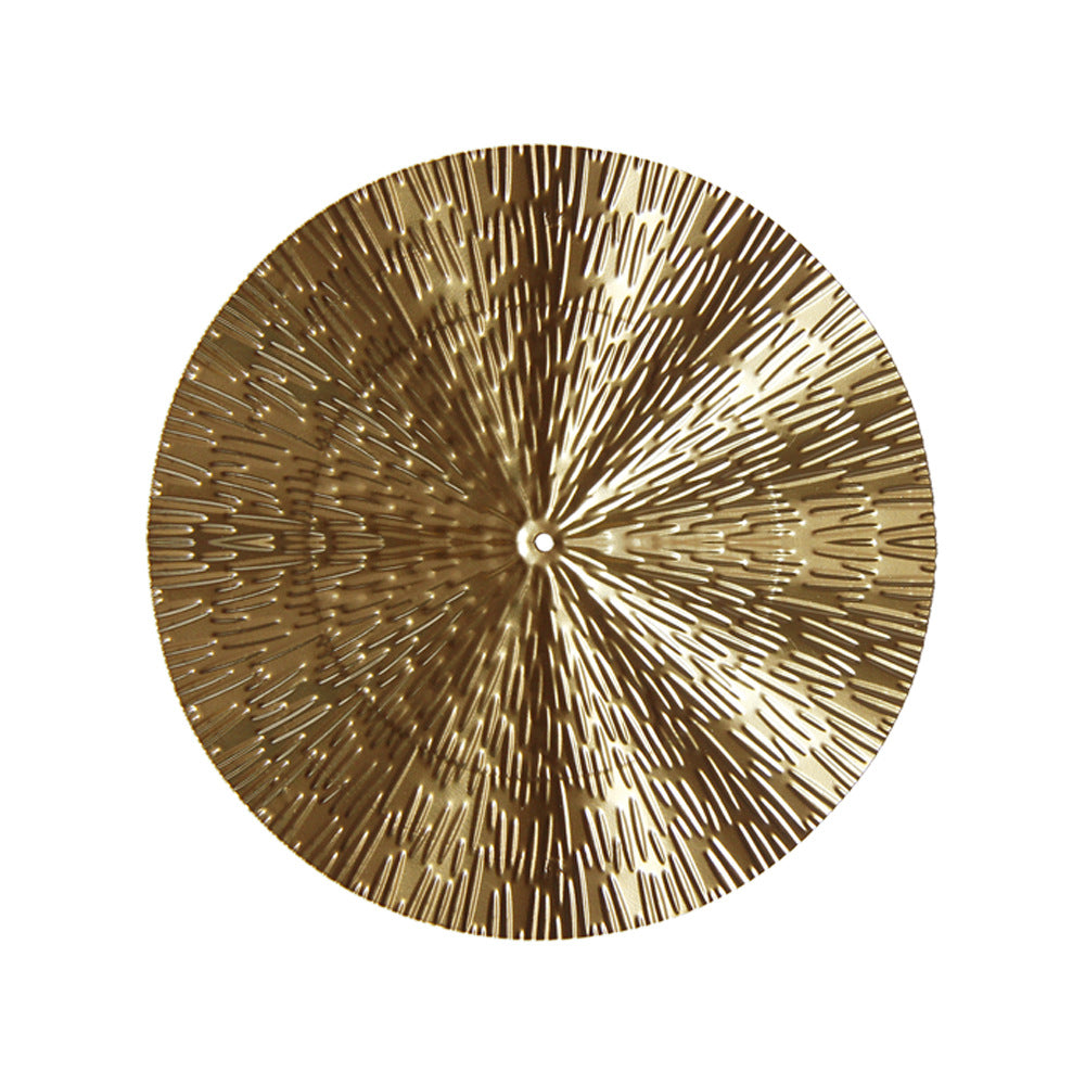 Modern Home Creative Straight Wave Irregular Round Design Sunglasses Wall Pendant