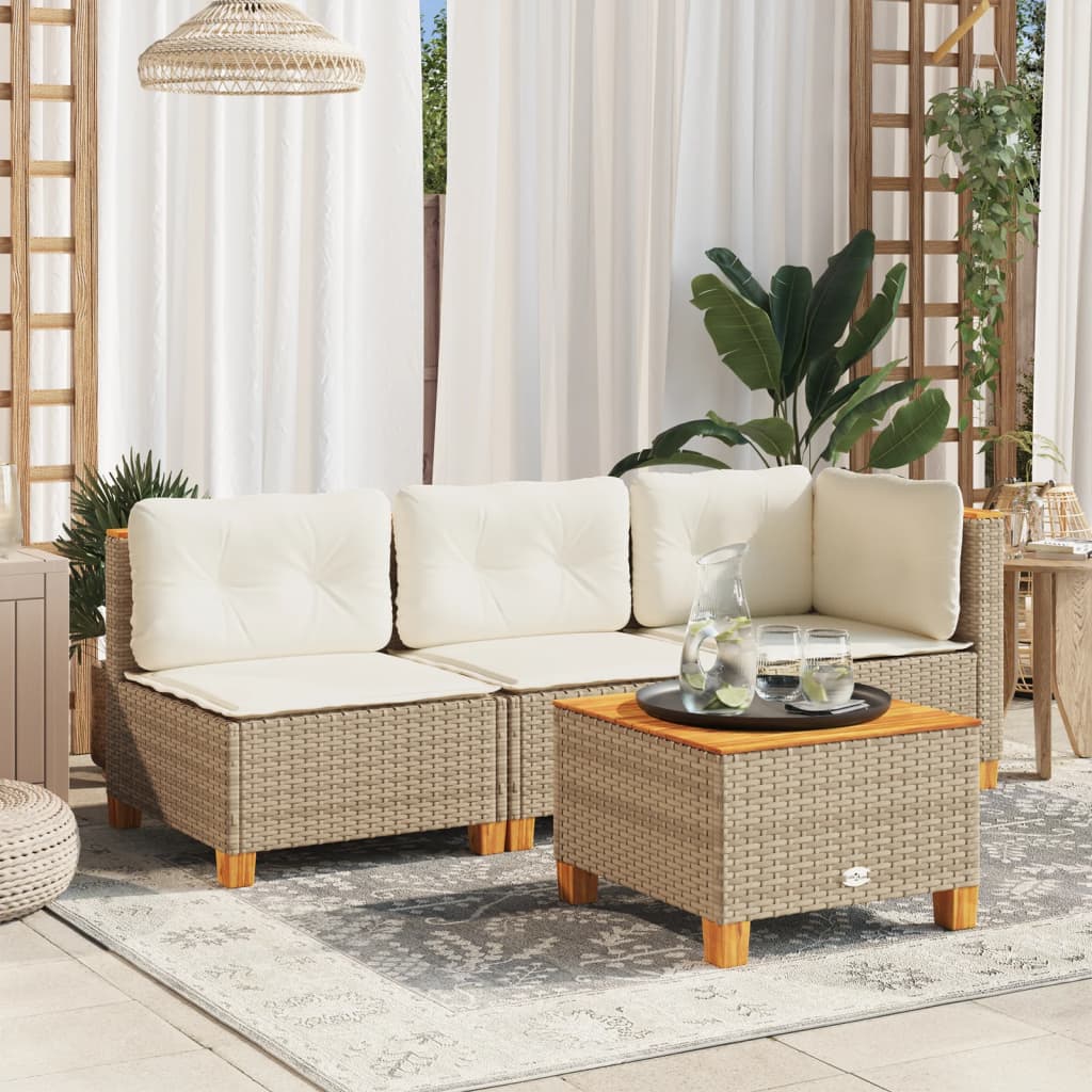 Set Lounge Modulär aus Polyrattan – Zeitgemäße Eleganz für exklusive Außenbereiche